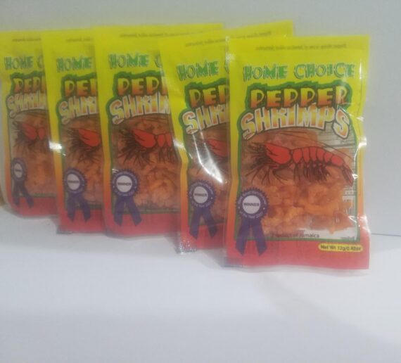 Jamaican Peppered Shimps- Dried Peppered Shimps -12g-5pks - Image 4